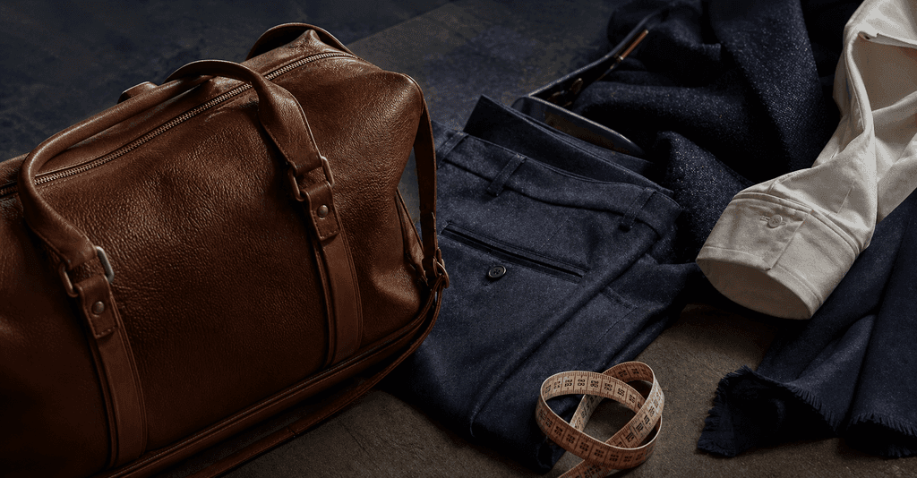 Travel suit tailored in Shanghai for international visitors