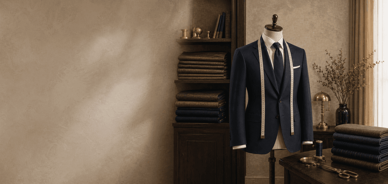 Wuyue Bespoke Tailoring atelier for bespoke suits in Shanghai