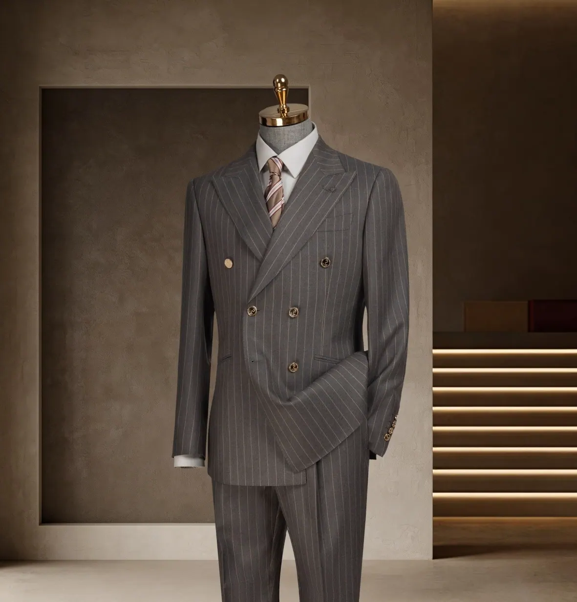 Banker Series hero look at Wuyue Bespoke Tailoring Shanghai