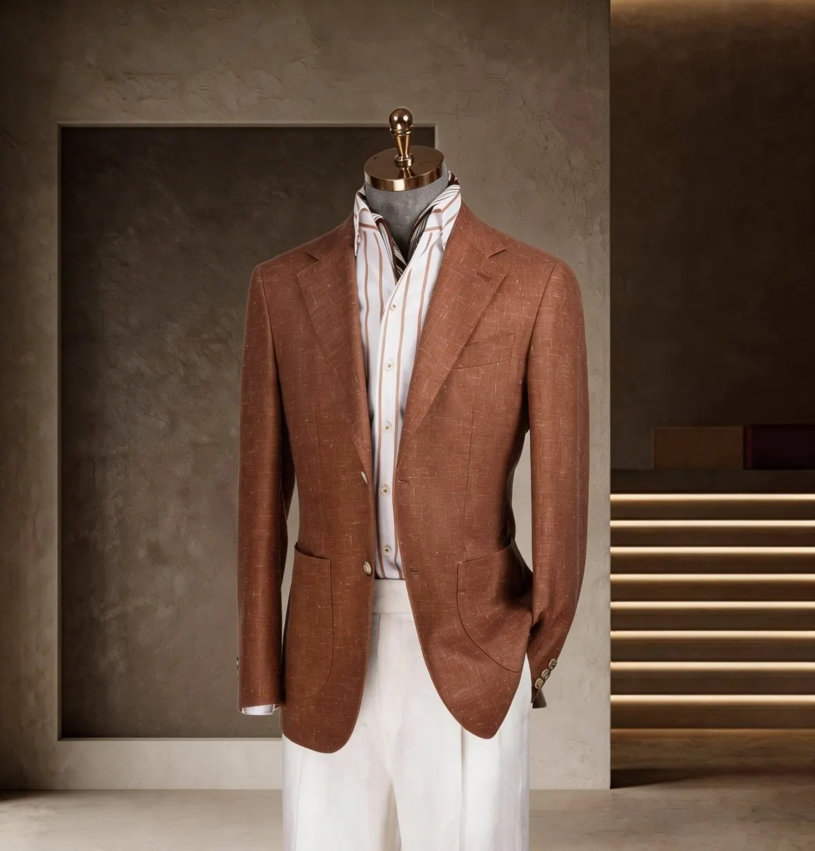 Tuscany Series custom tailoring look